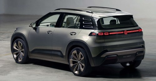 Volkswagen, SUV, Volkswagen ID.Cross Concept debuts – electric SUV with 211 PS front motor, 420 km range WLTP