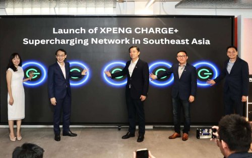 Xpeng, Xpeng, Charge+ launch fast EV chargers at KL Eco City – up to 350 kW DC, RM1/kwh, open to all brands