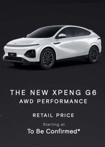 2025 Xpeng G6 facelift open for booking in Malaysia ahead of Oct 1 launch – one RWD, two AWD variants