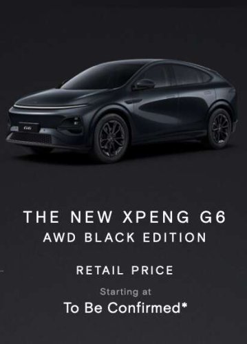 Xpeng, XPeng G6, RWD, AWD, 2025 Xpeng G6 facelift open for booking in Malaysia ahead of Oct 1 launch – one RWD, two AWD variants