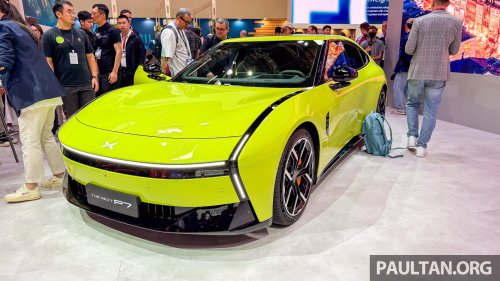 Xpeng P7 on show at Munich Motor Show – flagship EV sedan with up to 820 km CLTC; fr RM130k in China