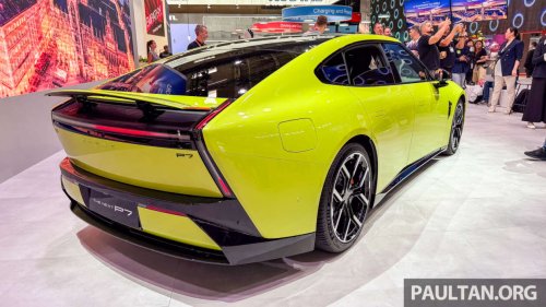 Xpeng, XPeng P7, Xpeng P7 on show at Munich Motor Show – flagship EV sedan with up to 820 km CLTC; fr RM130k in China