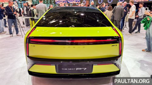 Xpeng P7 on show at Munich Motor Show – flagship EV sedan with up to 820 km CLTC; fr RM130k in China