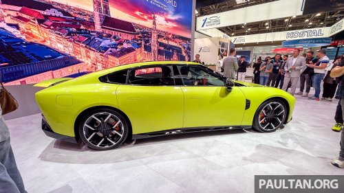 Xpeng P7 on show at Munich Motor Show – flagship EV sedan with up to 820 km CLTC; fr RM130k in China