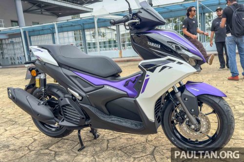 2025 Yamaha NVX for Malaysia, RM11,998 – with ABS and SP versions, “Turbo” function, traction control