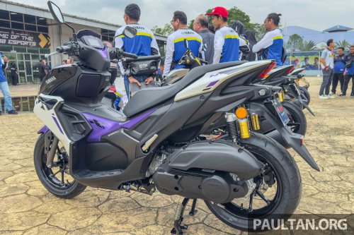 2025 Yamaha NVX for Malaysia, RM11,998 – with ABS and SP versions, “Turbo” function, traction control