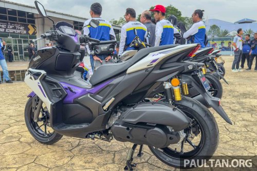 2025 Yamaha NVX for Malaysia, RM11,998 – with ABS and SP versions, “Turbo” function, traction control