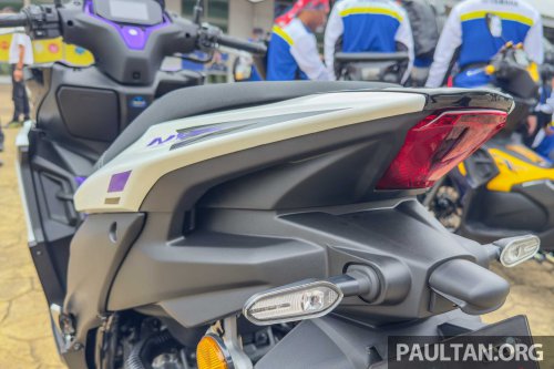 2025 Yamaha NVX for Malaysia, RM11,998 – with ABS and SP versions, “Turbo” function, traction control