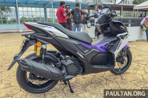 2025 Yamaha NVX for Malaysia, RM11,998 – with ABS and SP versions, “Turbo” function, traction control