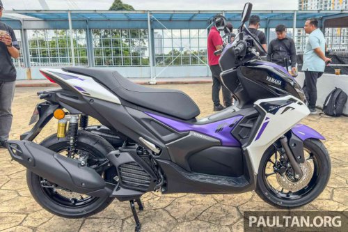 2025 Yamaha NVX for Malaysia, RM11,998 – with ABS and SP versions, “Turbo” function, traction control