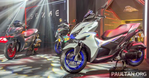 2025 Yamaha NVX for Malaysia, RM11,998 – with ABS and SP versions, “Turbo” function, traction control