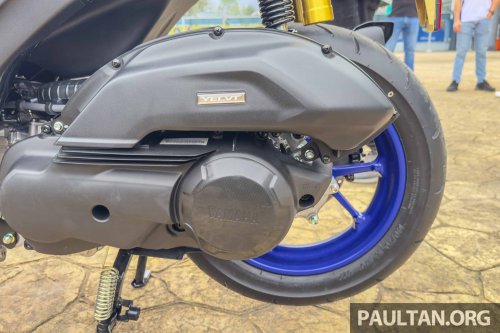 2025 Yamaha NVX for Malaysia, RM11,998 – with ABS and SP versions, “Turbo” function, traction control