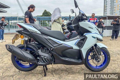 2025 Yamaha NVX for Malaysia, RM11,998 – with ABS and SP versions, “Turbo” function, traction control