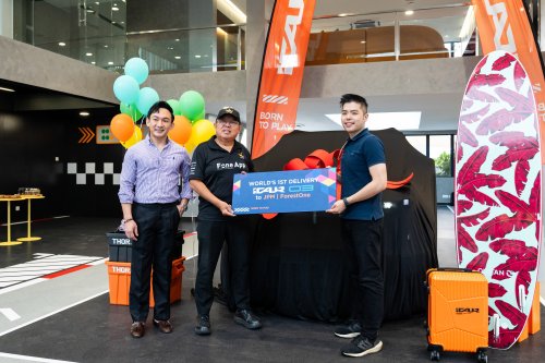 SUV, iCaur 03 EV – world’s first delivery of electric off-road SUV is to car collector JP Chin at iCaur Petaling Jaya