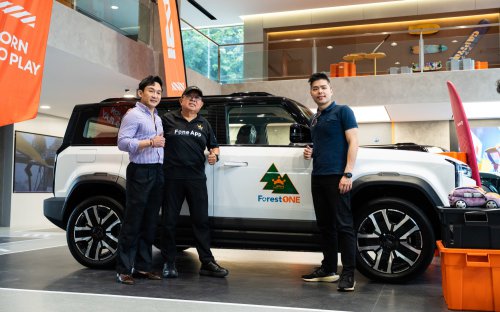 iCaur 03 EV – world’s first delivery of electric off-road SUV is to car collector JP Chin at iCaur Petaling Jaya