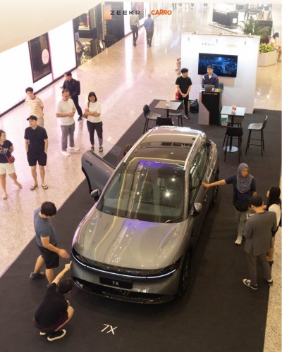 Zeekr, Experience the Zeekr 7X in person at Zeekr Carro’s roadshow – Mid Valley Megamall, South Void 2