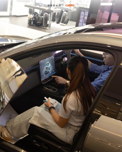 Experience the Zeekr 7X in person at Zeekr Carro’s roadshow – Mid Valley Megamall, South Void 2