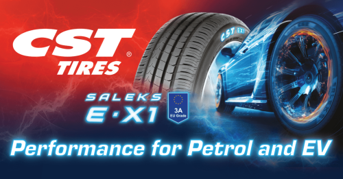 CST SALEKS E.X1 – a premium performance tyre designed for both petrol and electric MPVs and SUVs