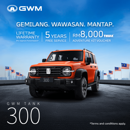 GWM, GWM Merdeka Book and Win prizes worth up to RM120k – test drive ‘Gaya Wawasan Malaysia’ today!
