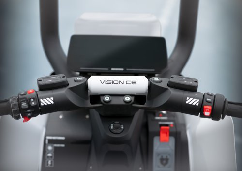 BMW Motorrad Vision CE e-scooter comes with cage