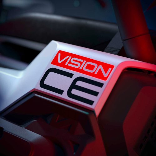BMW Motorrad Vision CE e-scooter comes with cage