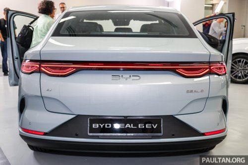 BYD, BYD Seal, BYD Seal 6 EV launched in Malaysia – more affordable C-seg sedan, over 400 km range, priced from RM100k