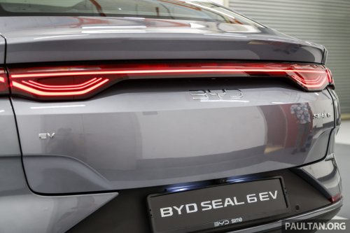 BYD Seal 6 EV launched in Malaysia – more affordable C-seg sedan, over 400 km range, priced from RM100k