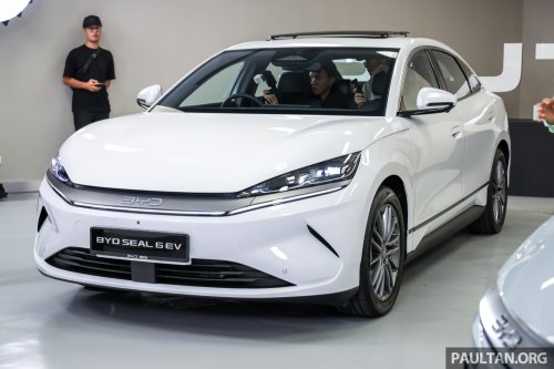 BYD Seal 6 EV launched in Malaysia – more affordable C-seg sedan, over 400 km range, priced from RM100k