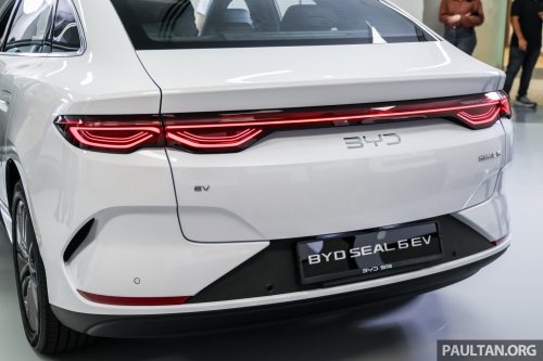 BYD Seal 6 EV launched in Malaysia – more affordable C-seg sedan, over 400 km range, priced from RM100k