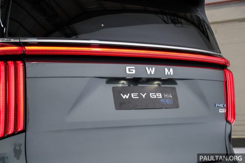 GWM Wey G9 rolls off CKD line – PHEV MPV open for booking, SWB, under RM300k, launch now early 2026
