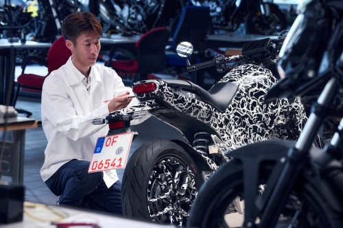 Honda tests full-size EV Fun Concept e-motorcycle