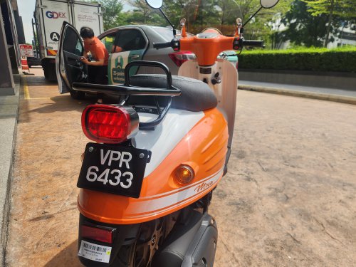 2025 Moda Moca scooter Malaysian launch, RM3,988