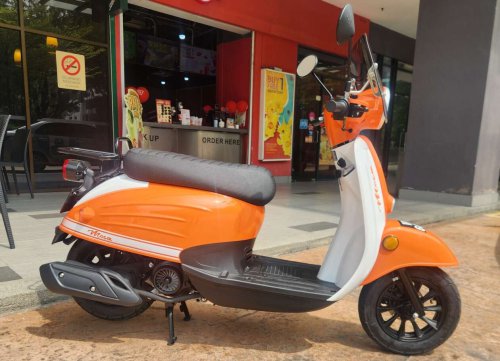 2025 Moda Moca scooter Malaysian launch, RM3,988