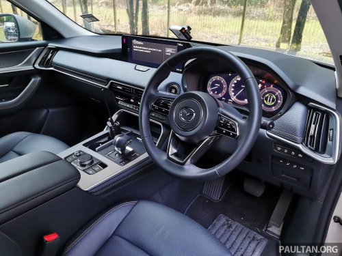 Mazda CX-60 launched in Malaysia – one variant for RWD platform model, 2.5L Skyactiv-G petrol, RM200k