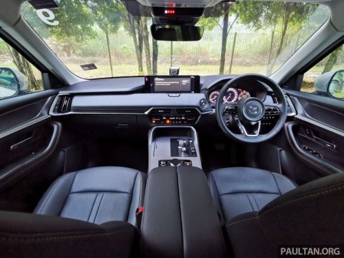Mazda CX-60 launched in Malaysia – one variant for RWD platform model, 2.5L Skyactiv-G petrol, RM200k
