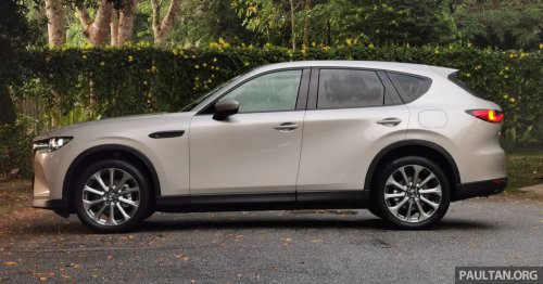 Mazda CX-60 launched in Malaysia – one variant for RWD platform model, 2.5L Skyactiv-G petrol, RM200k