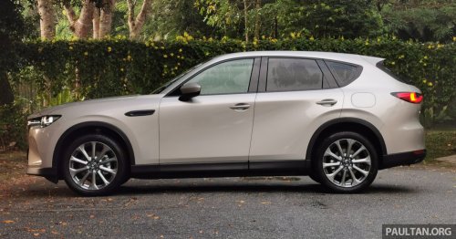 Mazda, Mazda CX-60, RWD, Mazda CX-60 launched in Malaysia – one variant for RWD platform model, 2.5L Skyactiv-G petrol, RM200k