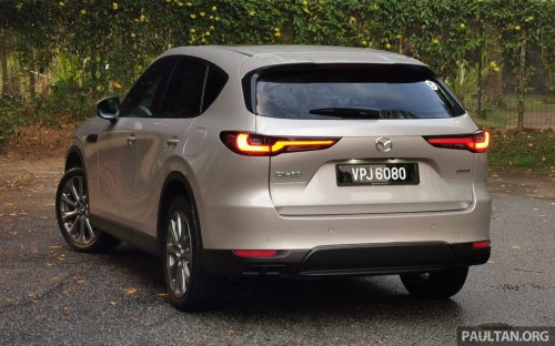 Mazda, Mazda CX-60, RWD, Mazda CX-60 launched in Malaysia – one variant for RWD platform model, 2.5L Skyactiv-G petrol, RM200k