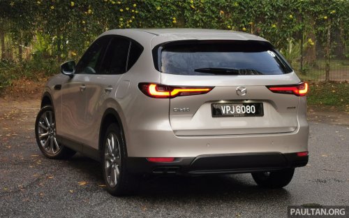 Mazda, Mazda CX-60, Mazda CX-60 launched in Malaysia – one variant for RWD platform model, 2.5L Skyactiv-G petrol, RM200k