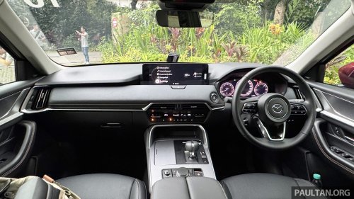 Mazda CX-60 launched in Malaysia – one variant for RWD platform model, 2.5L Skyactiv-G petrol, RM200k