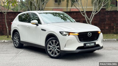 Mazda CX-60 launched in Malaysia – one variant for RWD platform model, 2.5L Skyactiv-G petrol, RM200k