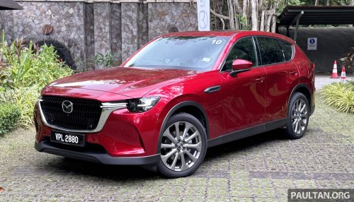 Mazda CX-60 launched in Malaysia – one variant for RWD platform model, 2.5L Skyactiv-G petrol, RM200k