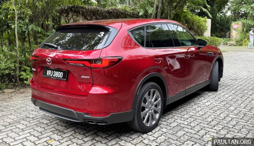 Mazda CX-60 launched in Malaysia – one variant for RWD platform model, 2.5L Skyactiv-G petrol, RM200k