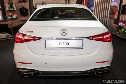 Mercedes-Benz C200 AMG Line launched in Malaysia – CKD, 19-inch AMG alloys, 360 camera, RM292,888