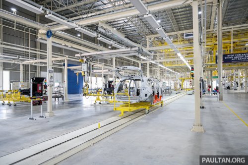 Proton’s dedicated EV plant in Tg Malim launched – CKD eMas 7 kicks off production, eMas 5 next up