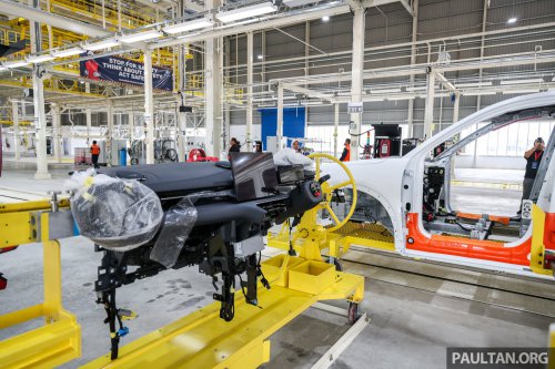Proton’s dedicated EV plant in Tg Malim launched – CKD eMas 7 kicks off production, eMas 5 next up