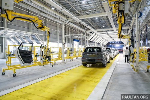 Proton’s dedicated EV plant in Tg Malim launched – CKD eMas 7 kicks off production, eMas 5 next up