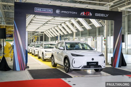 Proton, Proton to assemble electric motor, hybrid transmission for EVs in Tg Malim – supports MITI’s NAP stance