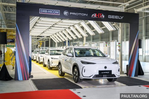 Proton, Proton’s dedicated EV plant in Tg Malim launched – CKD eMas 7 kicks off production, eMas 5 next up