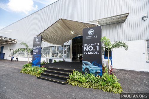 Proton’s dedicated EV plant in Tg Malim launched – CKD eMas 7 kicks off production, eMas 5 next up